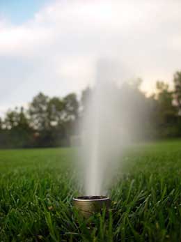 irrigation and water conservation