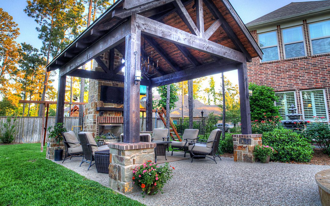 Kid-Friendly Backyard, Pergola, Pavilion, Absolutely Outdoors, Houston, Texas