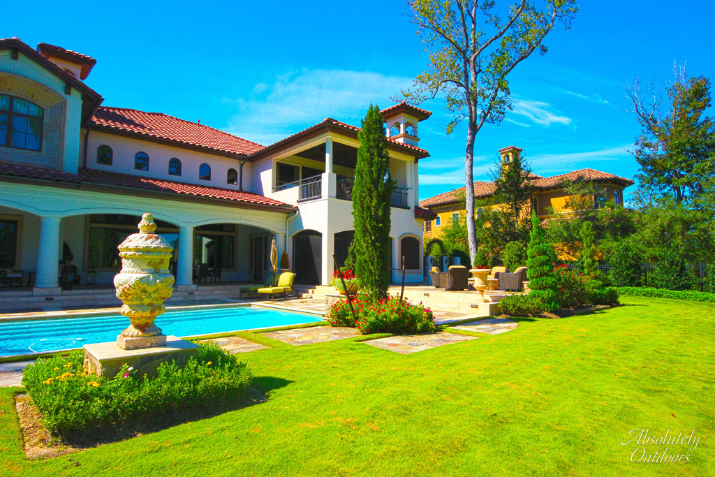 Award Winning Tuscan Estate - Landscape and Pool Design