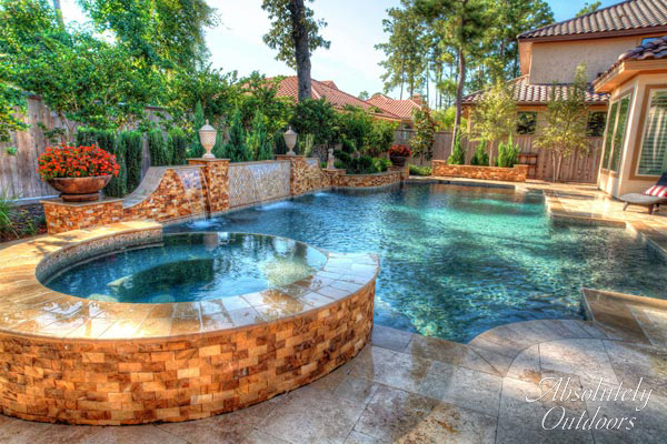 Building a Pool, Absolutely Outdoors, The Woodlands
